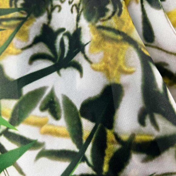 Angel Garden Semi-Sheer Chiffon X Large Square Scarf - Picture 7 of 11